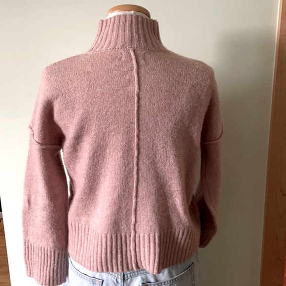 ONLY Turtleneck Sweater in Blush Pink, Size S - Picture 9 of 12